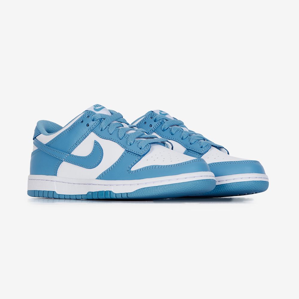 Nike Dunk Low Unc - Blanc/bleu