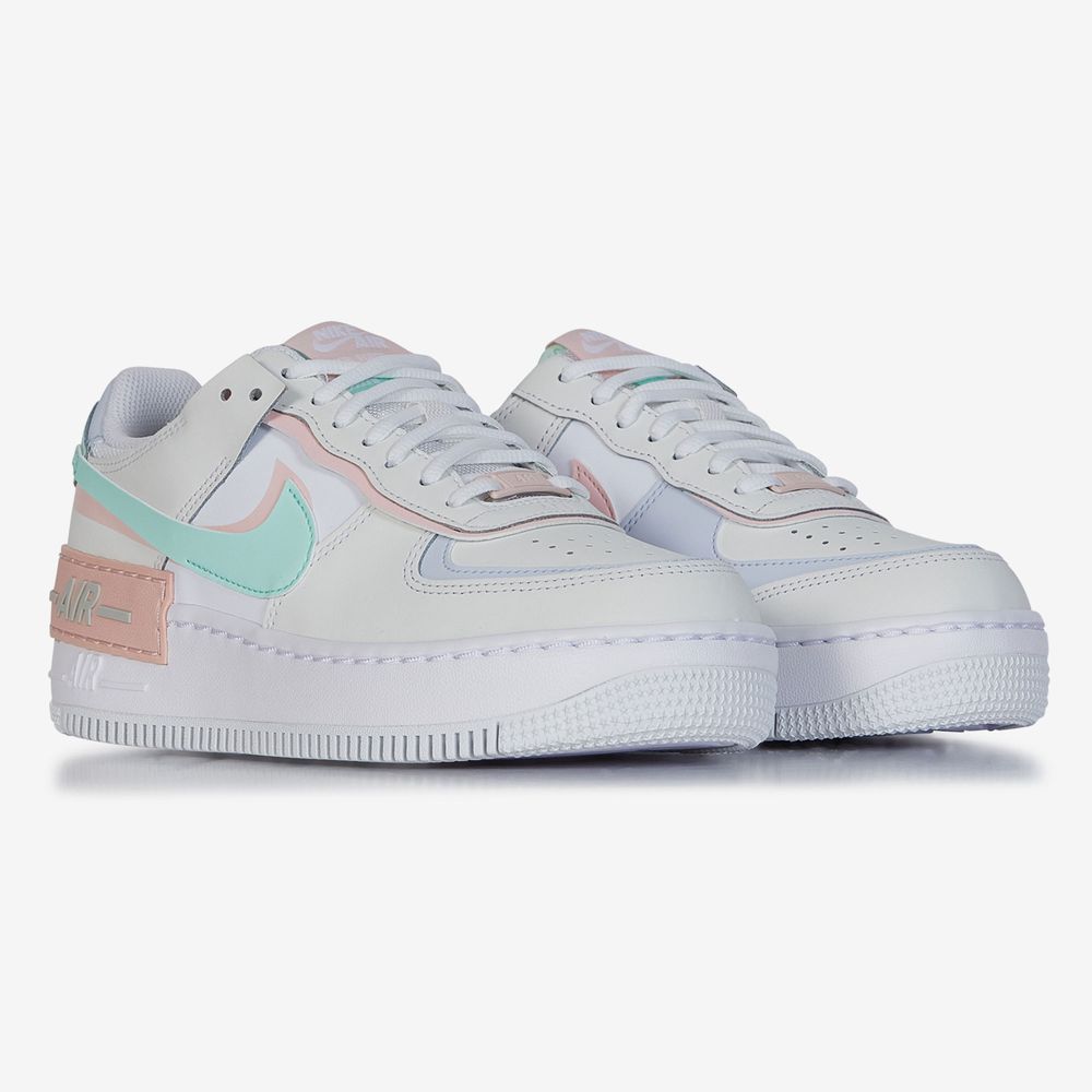 Nike Air Force 1 Shadow - Beige/vert