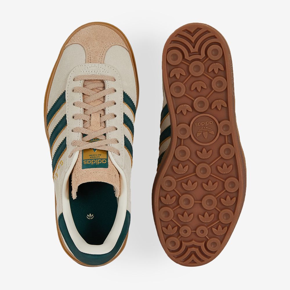 Adidas Originals Gazelle Bold - Beige/vert