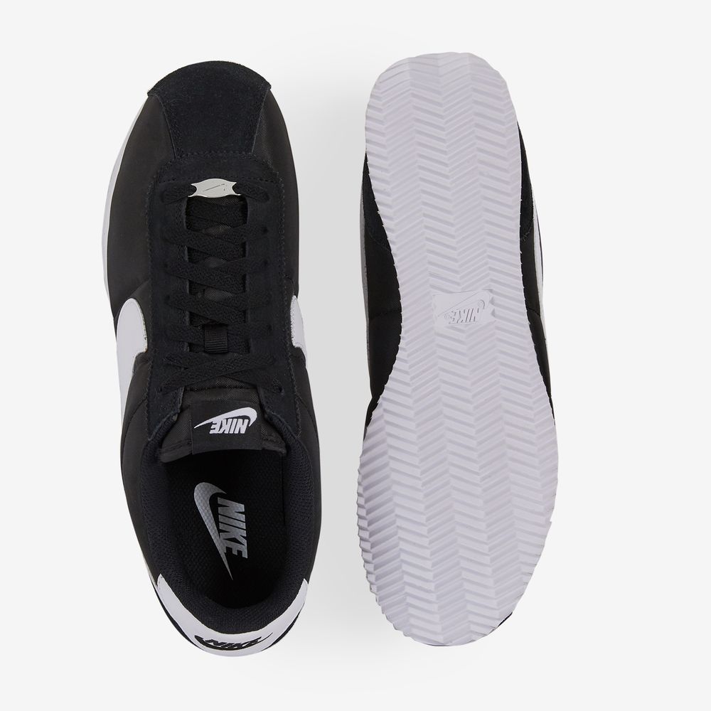 Nike Cortez Nylon - Noir/blanc