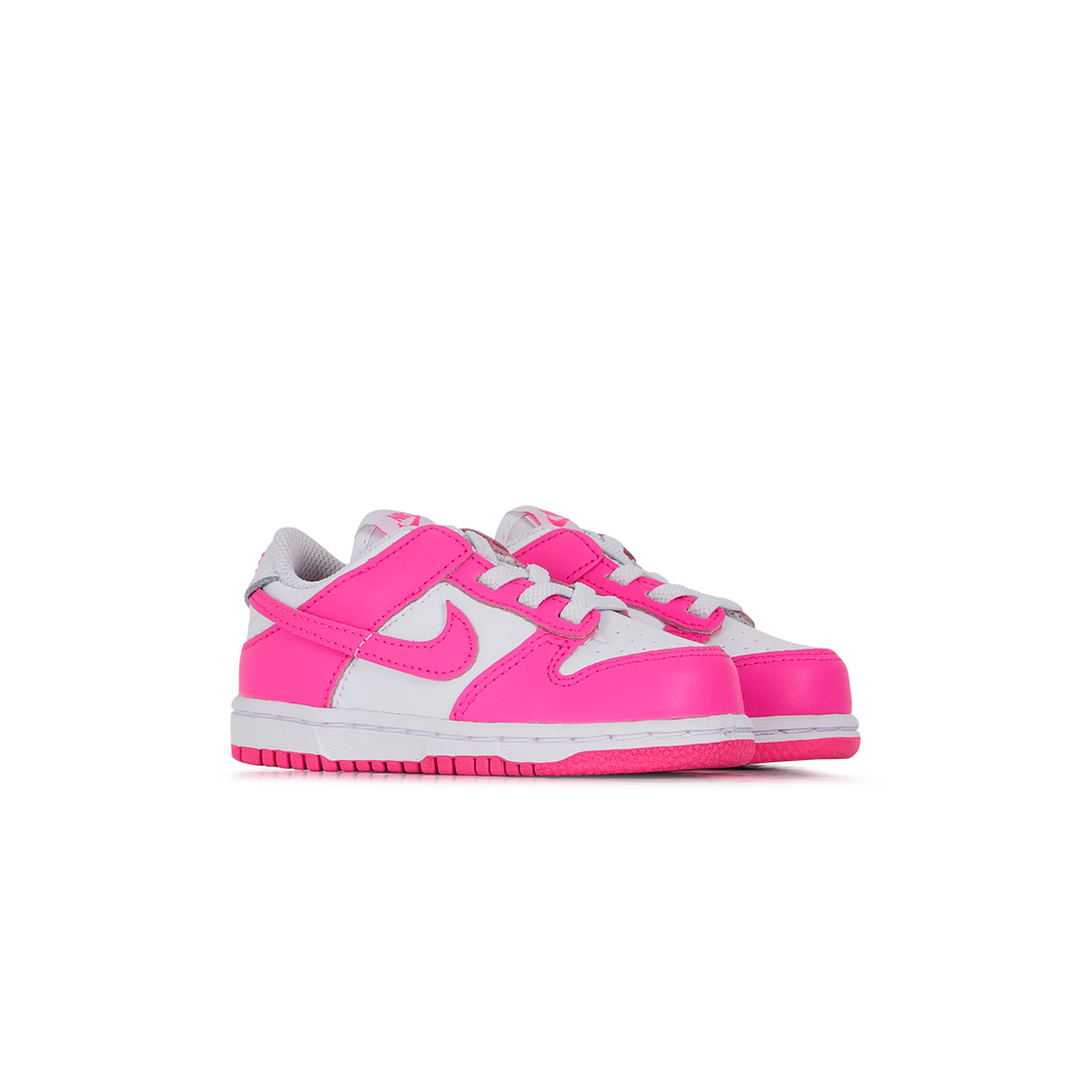 Nike Dunk Low - Blanc/rose