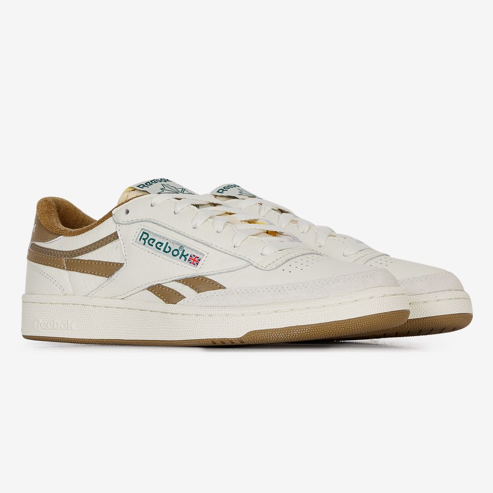 Reebok Club C Revenge Suede - Blanc/marron