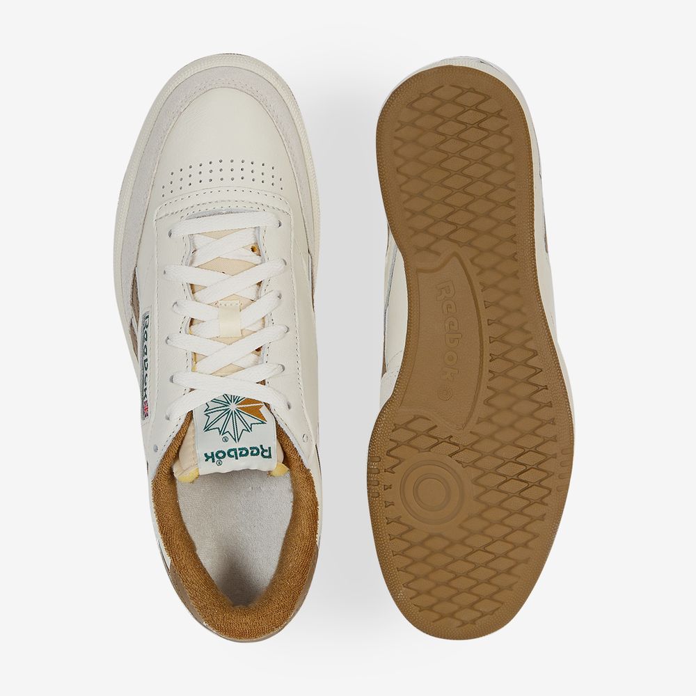 Reebok Club C Revenge Suede - Blanc/marron