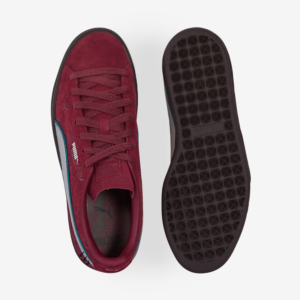 Puma Suede X One Piece - Bordeaux/noir