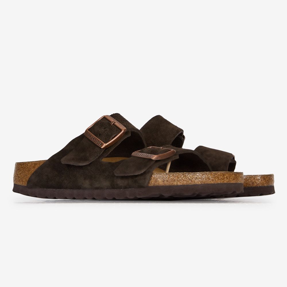 Birkenstock Arizona Suede Mocca - Marron