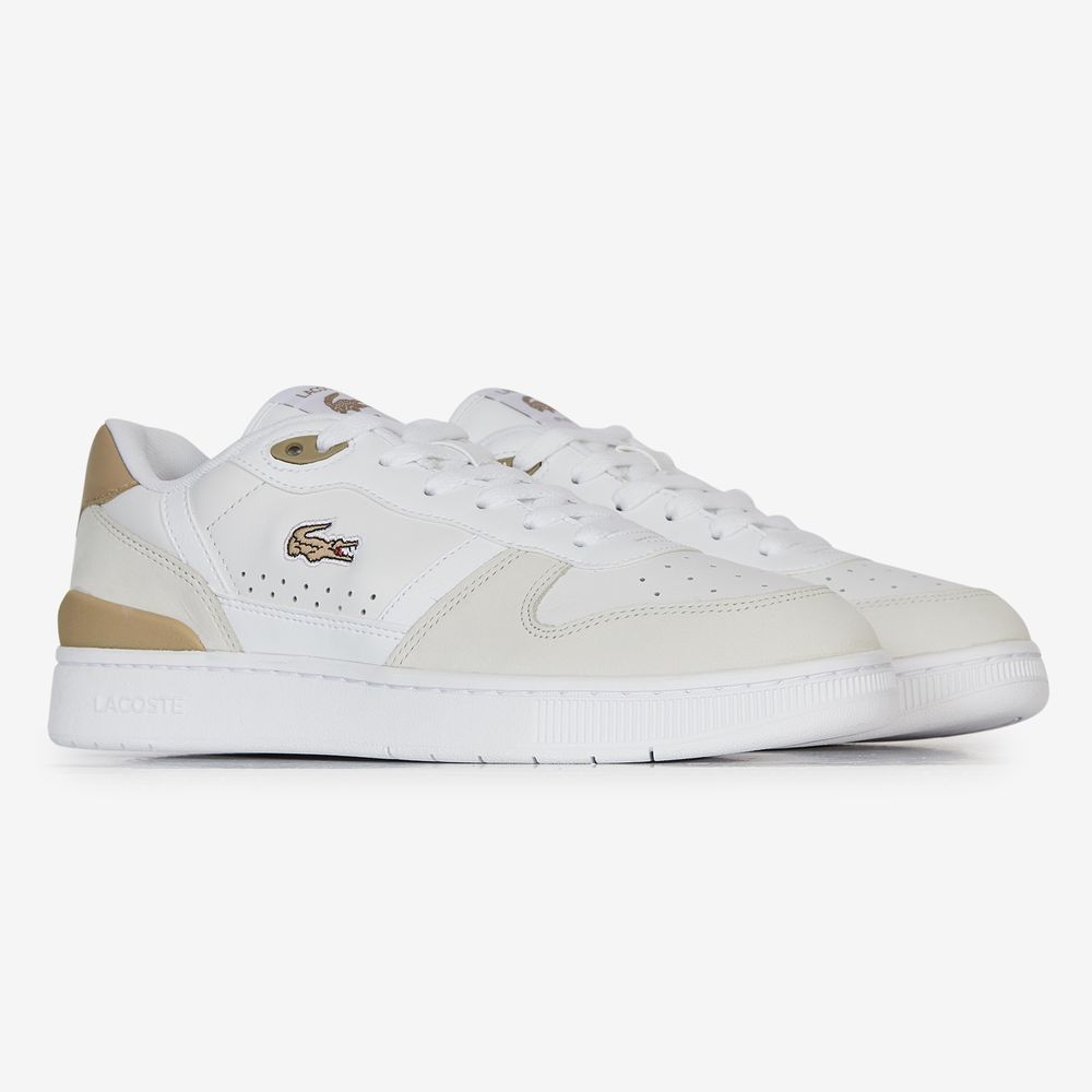 Lacoste T-Clip Set - Blanc/beige