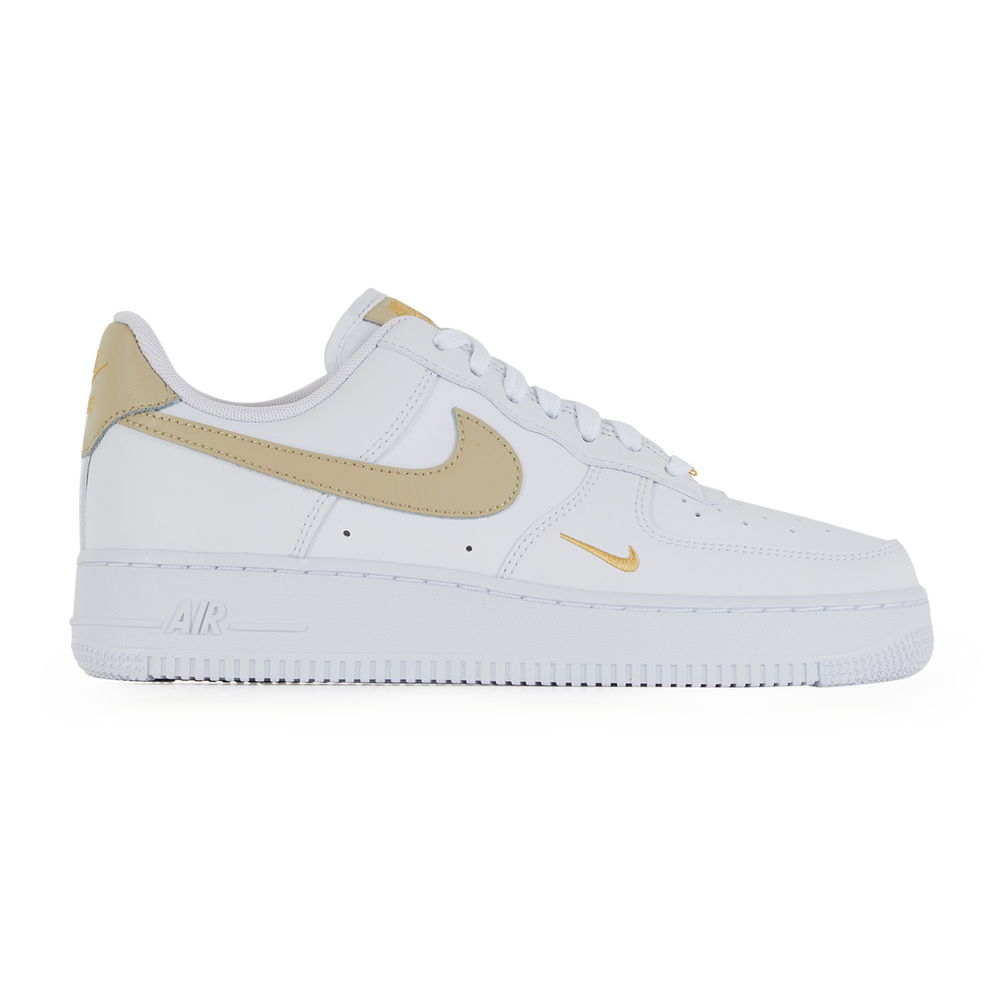 Nike Air Force 1 Low Mini Swoosh - Blanc/beige