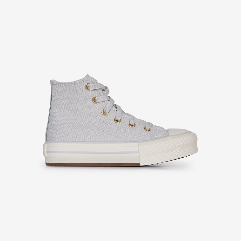 Converse Chuck Taylor All Star Eva Lift Hi - Gris/orange