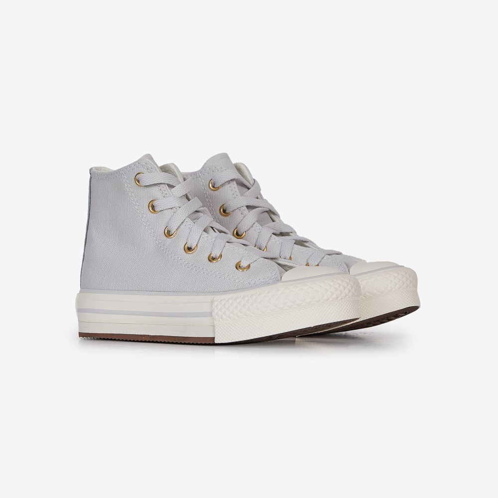 Converse Chuck Taylor All Star Eva Lift Hi - Gris/orange