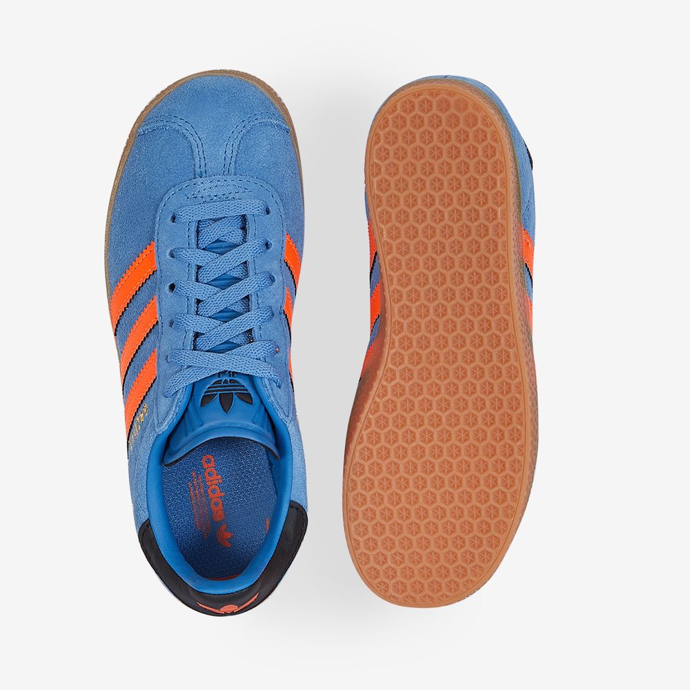 Adidas Originals Gazelle - Bleu/orange