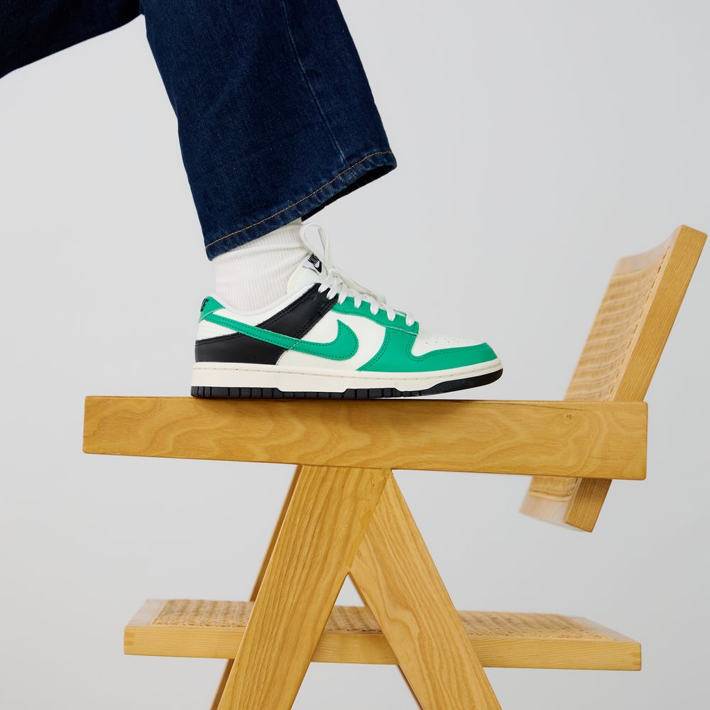 Nike Dunk Low - Noir/vert
