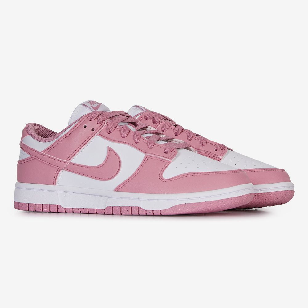 Nike Dunk Low - Blanc/rose