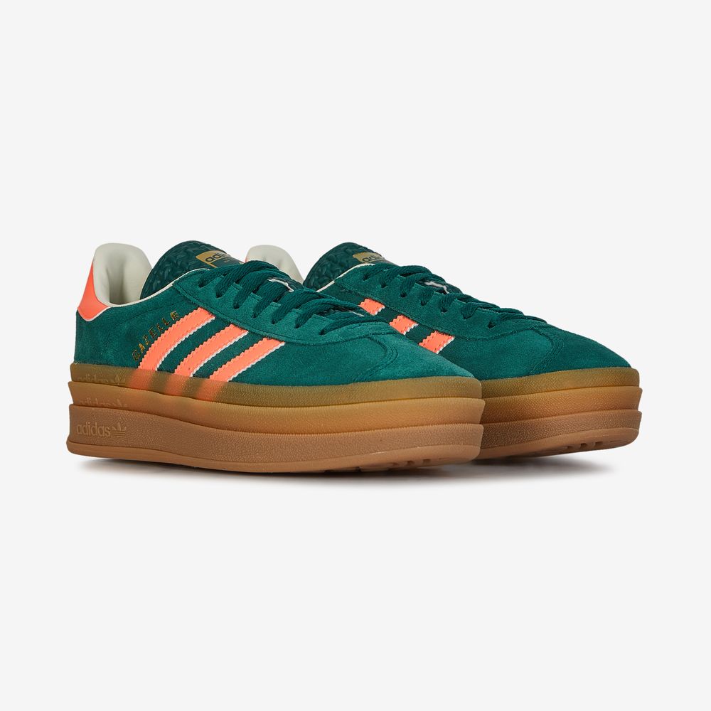 Adidas Originals Gazelle Bold - Vert/orange