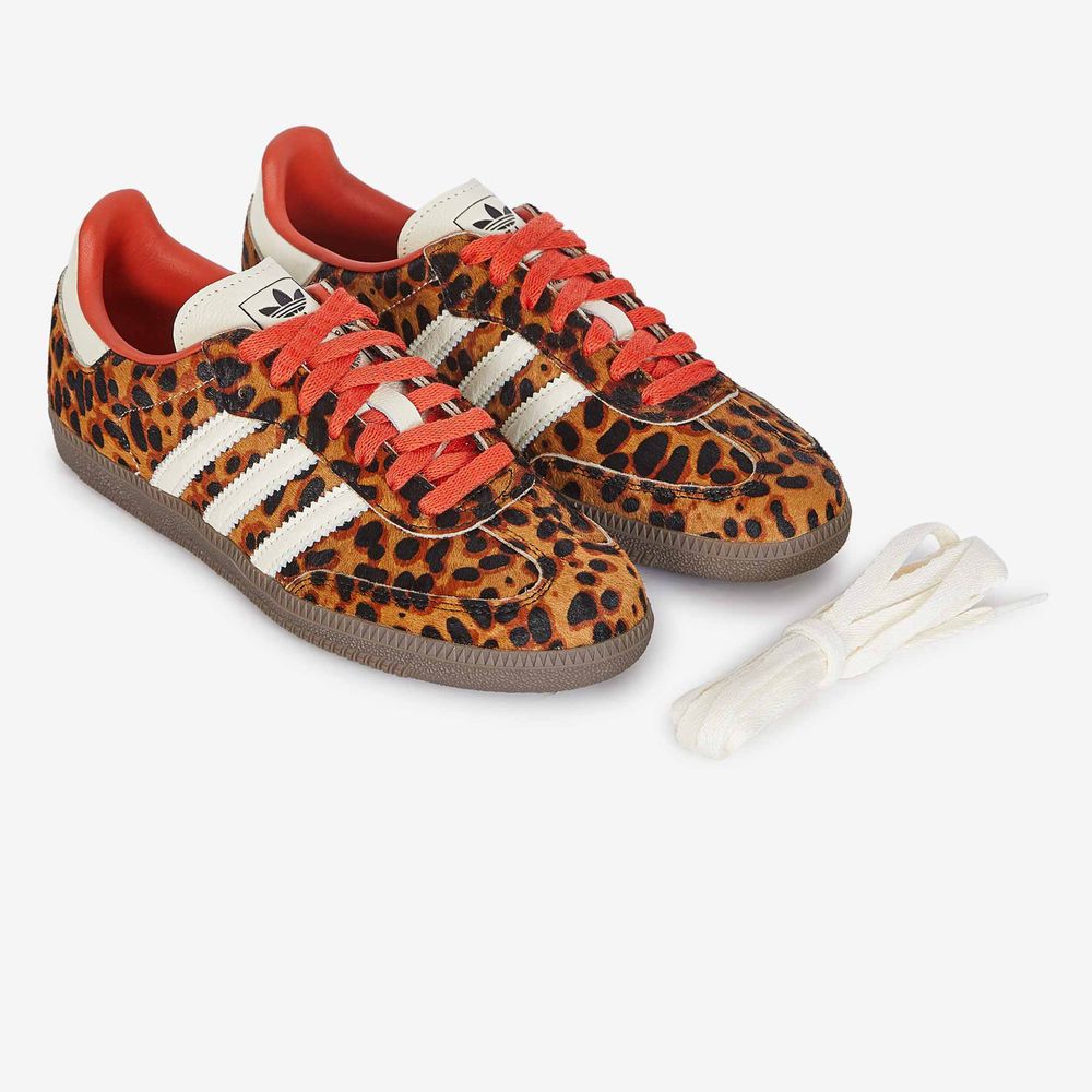 Adidas Originals Samba OG Leopard Pony Hair - Marron/blanc