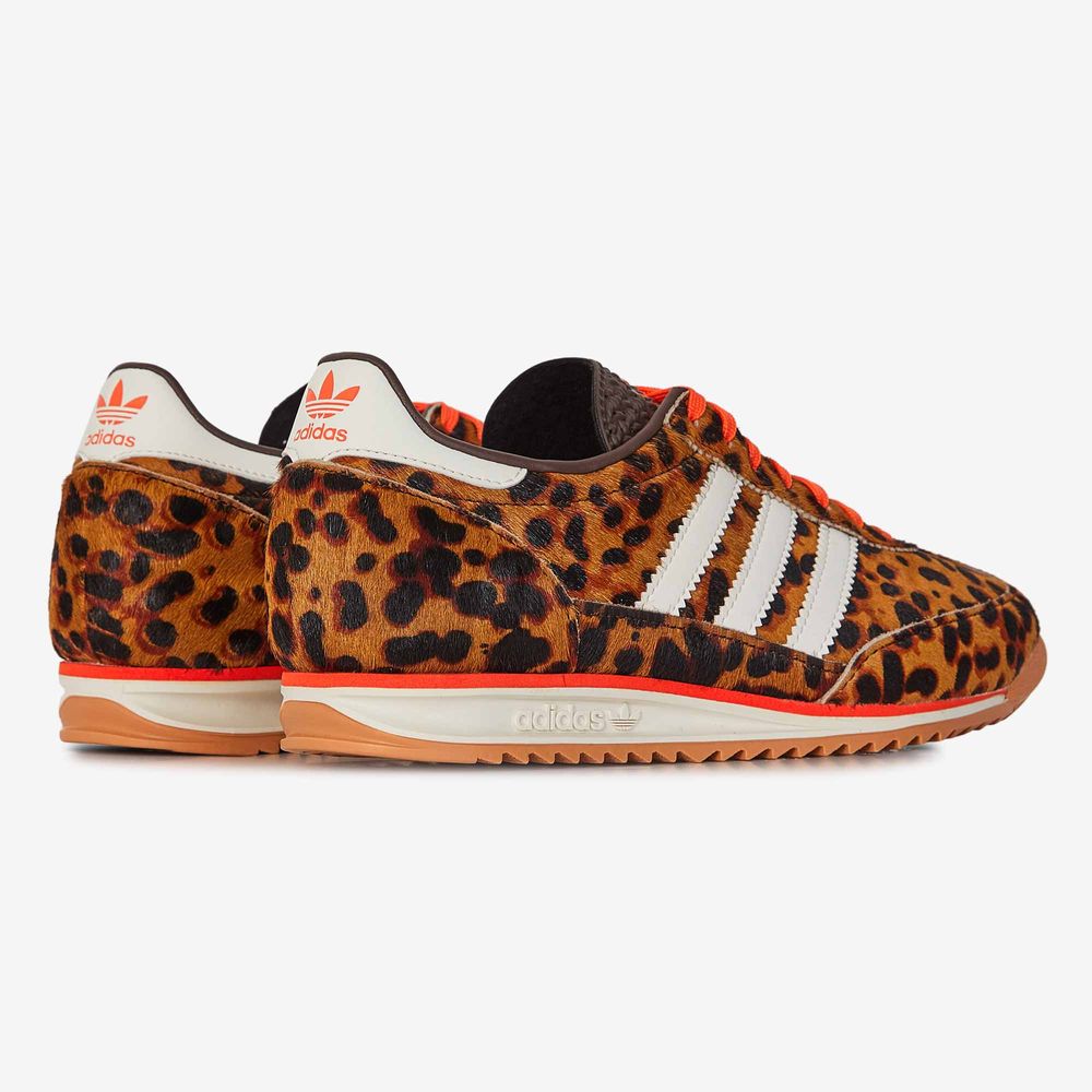 Adidas Originals Sl 72 OG Leopard Pony Hair - Marron/blanc
