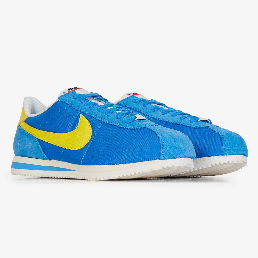 Nike Cortez Nylon - Bleu/jaune
