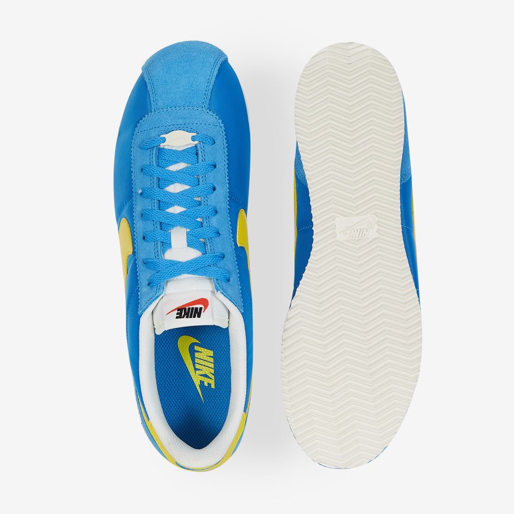Nike Cortez Nylon - Bleu/jaune