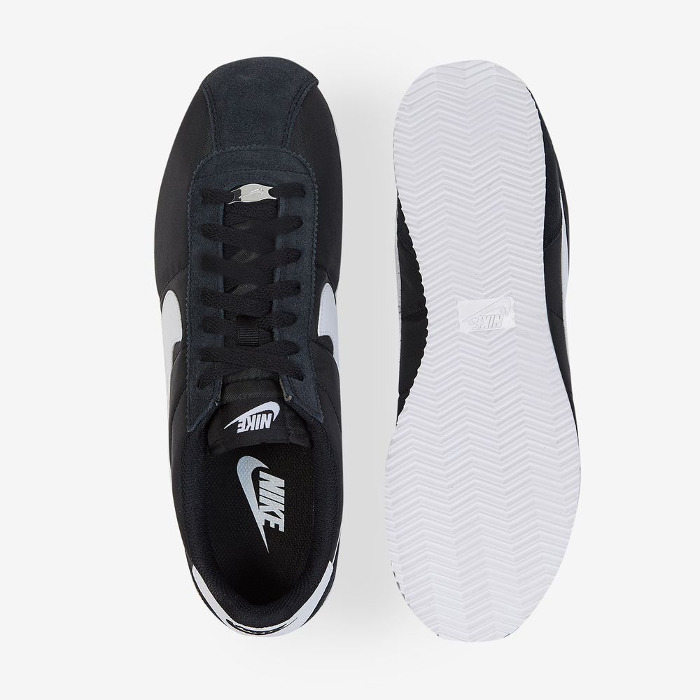 Nike Cortez Nylon - Noir/blanc