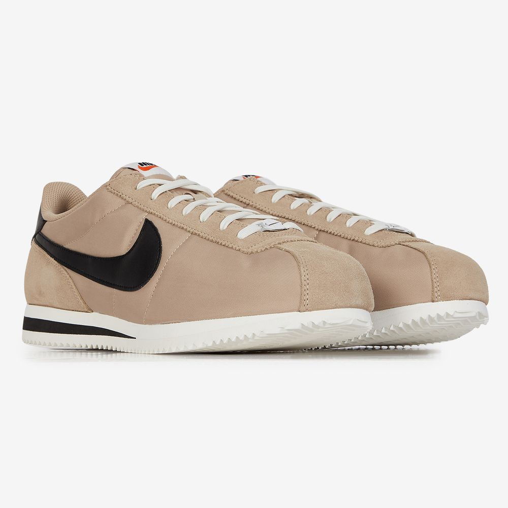 Nike Cortez Nylon - Beige/noir