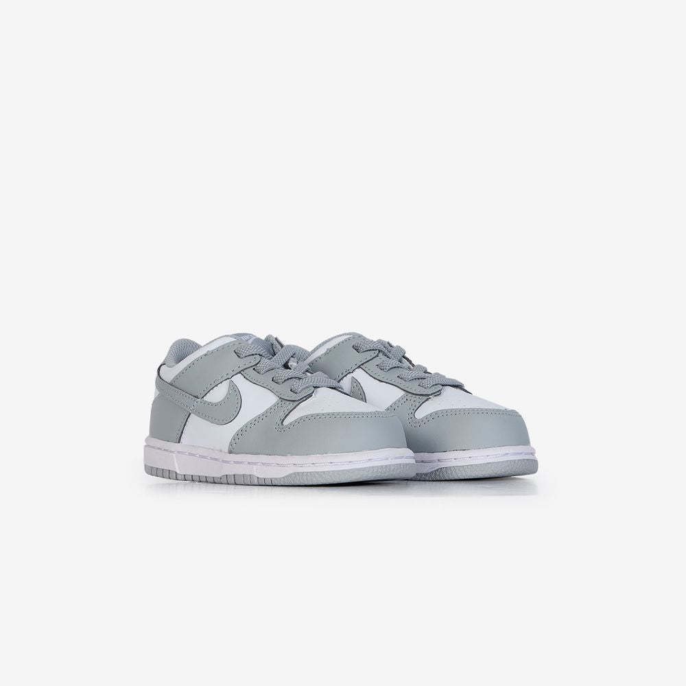 Nike Dunk Low - Gris/blanc