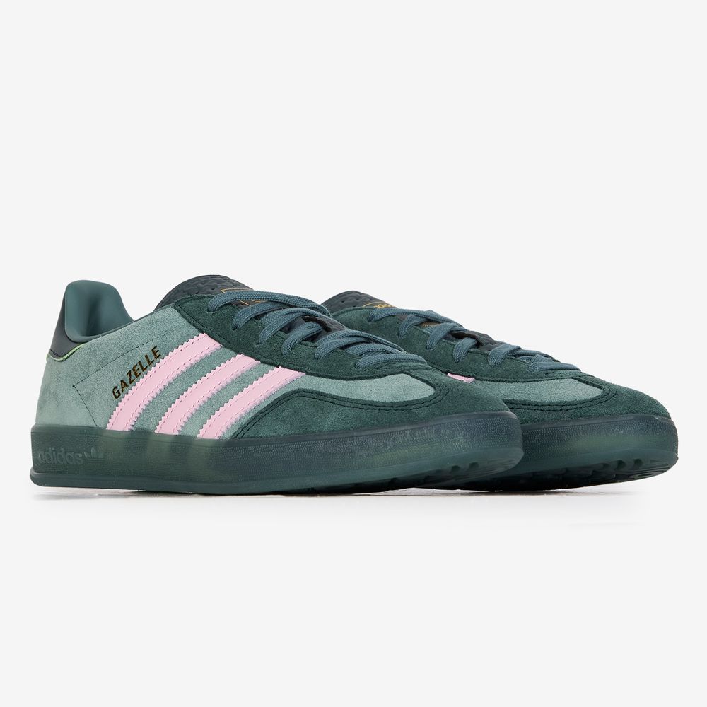 Adidas Originals Gazelle Indoor - Vert/rose