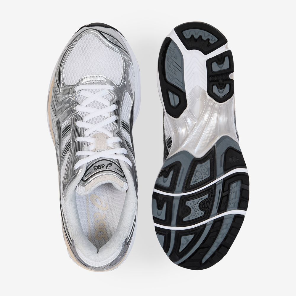 Asics Gel-Kayano 14 - Blanc/argent/noir