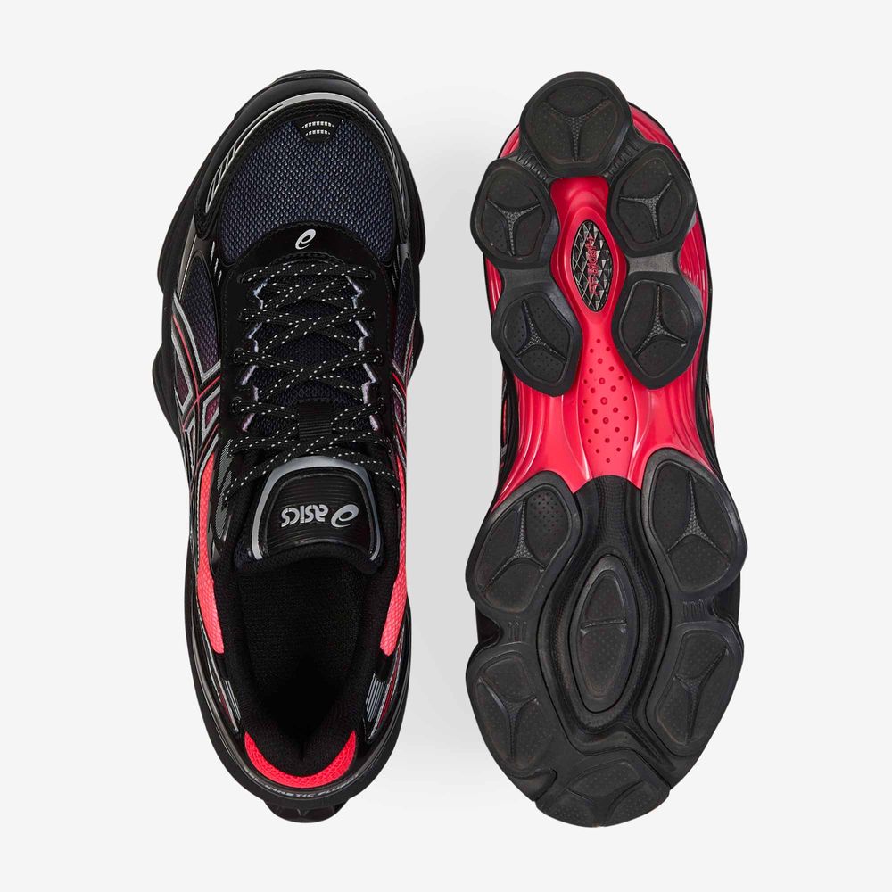 Asics Gel-Kinetic Fluent - Noir/rose