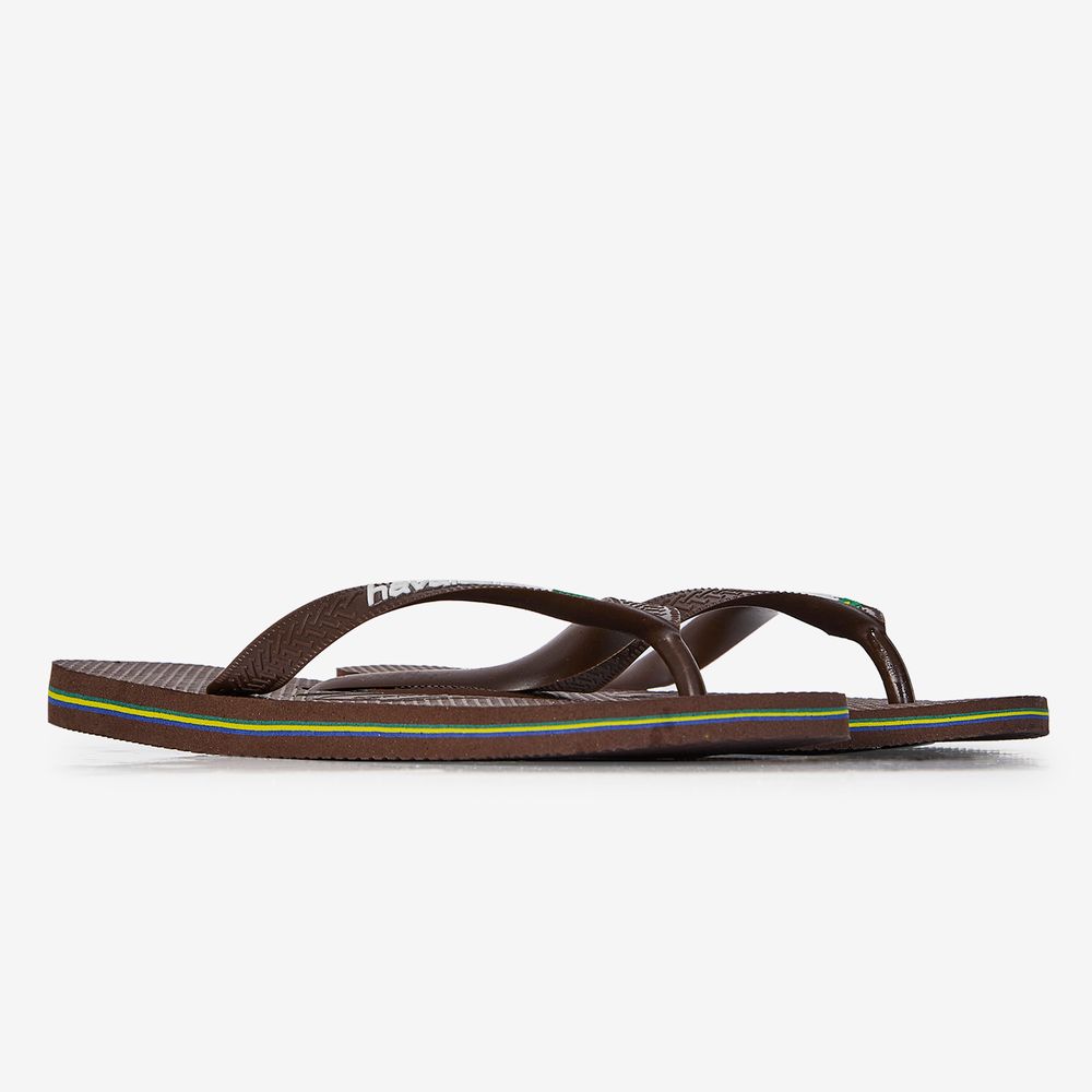 Havaianas Brasil Logo - Marron