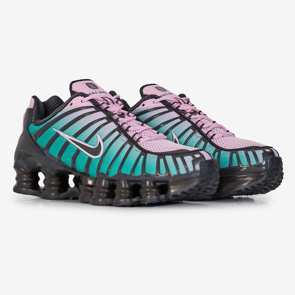 Nike Shox Tl - Vert/rose