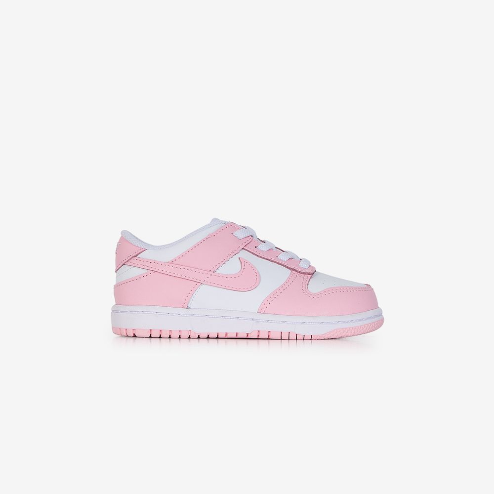 Nike Dunk Low - Blanc/rose