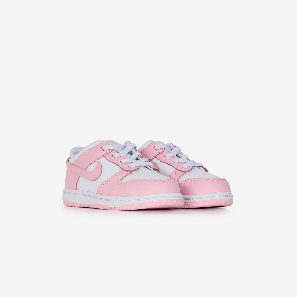 Nike Dunk Low - Blanc/rose