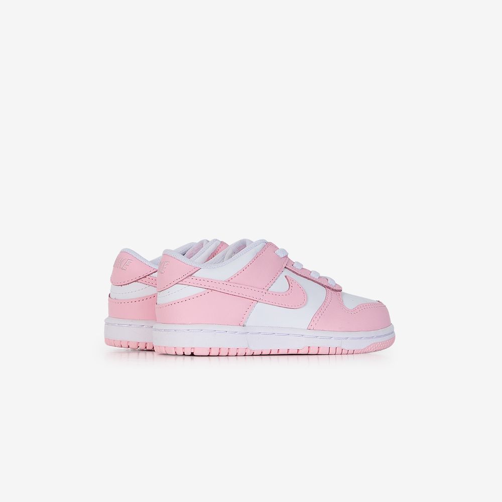 Nike Dunk Low - Blanc/rose