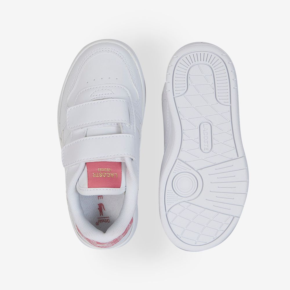 Lacoste T-Clip Set Monogram - Blanc/rose