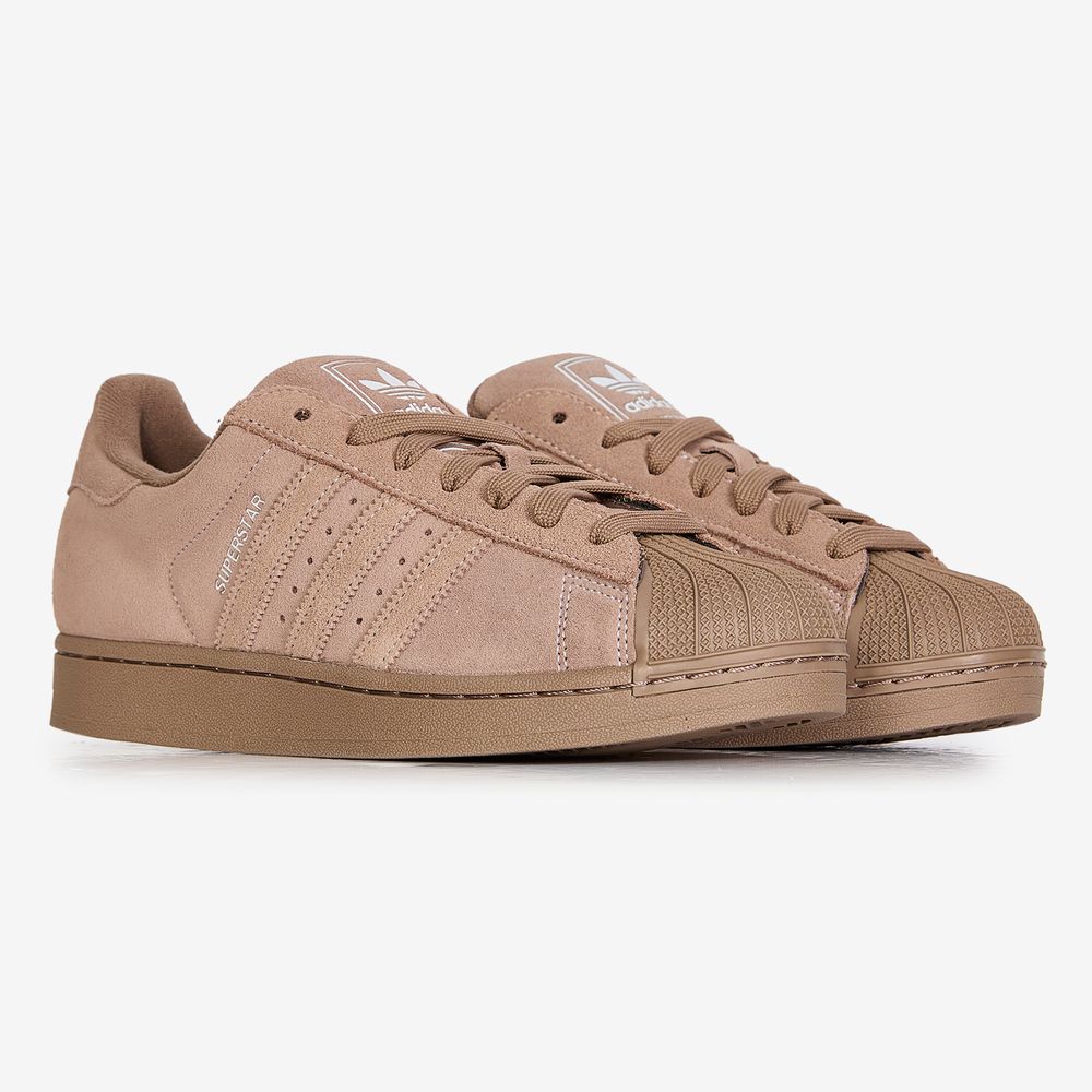 Adidas Originals Superstar II Suede Monochrome - Marron