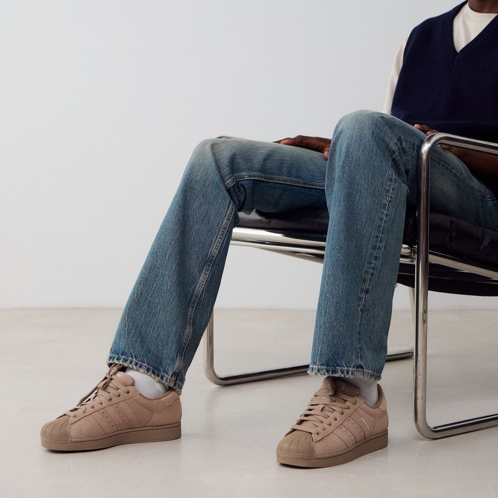 Adidas Originals Superstar II Suede Monochrome - Marron