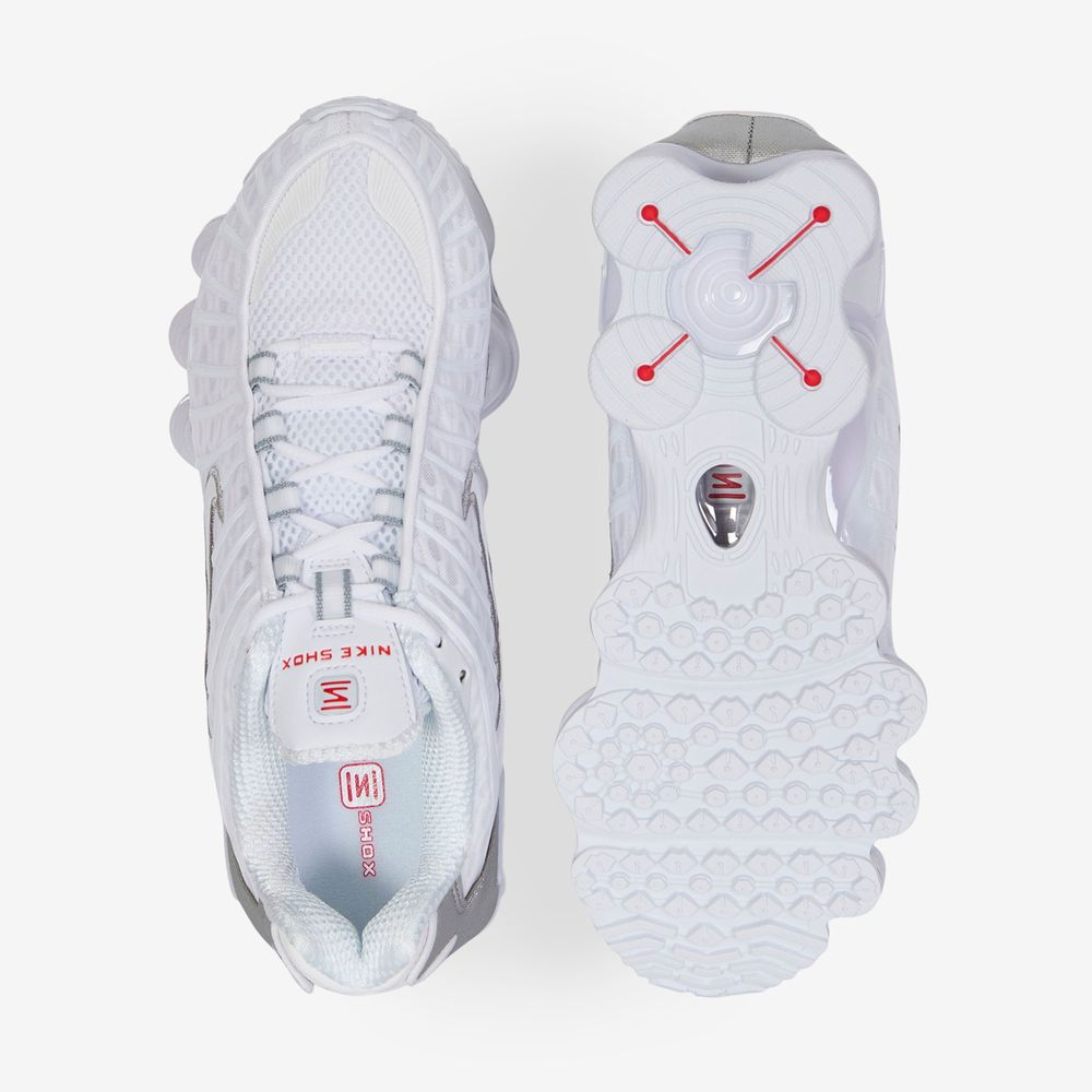 Nike Shox Tl - Blanc/argent