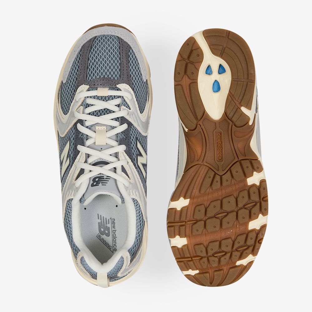 New Balance 530 Suede - Gris/beige