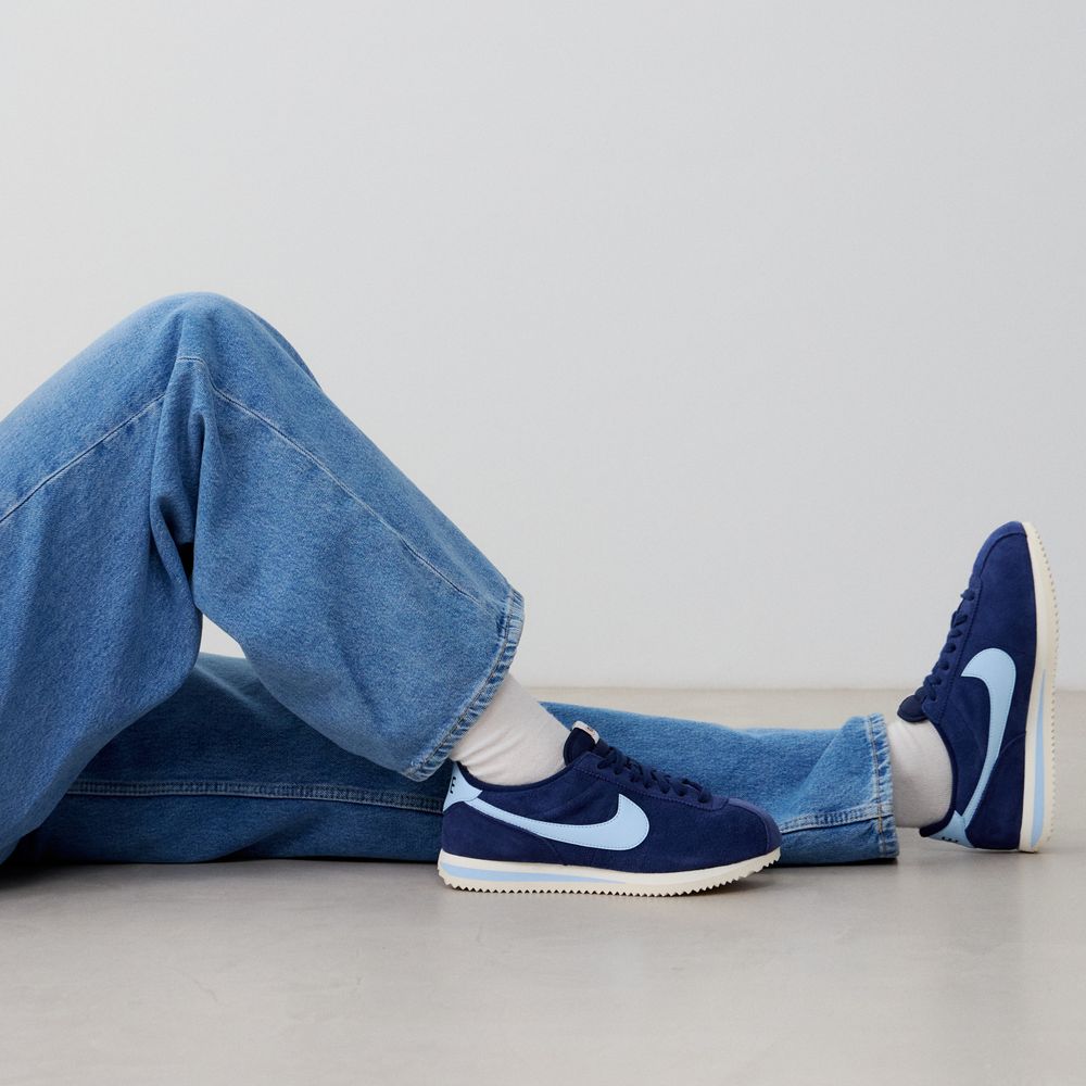Nike Cortez Suede - Marine/bleu