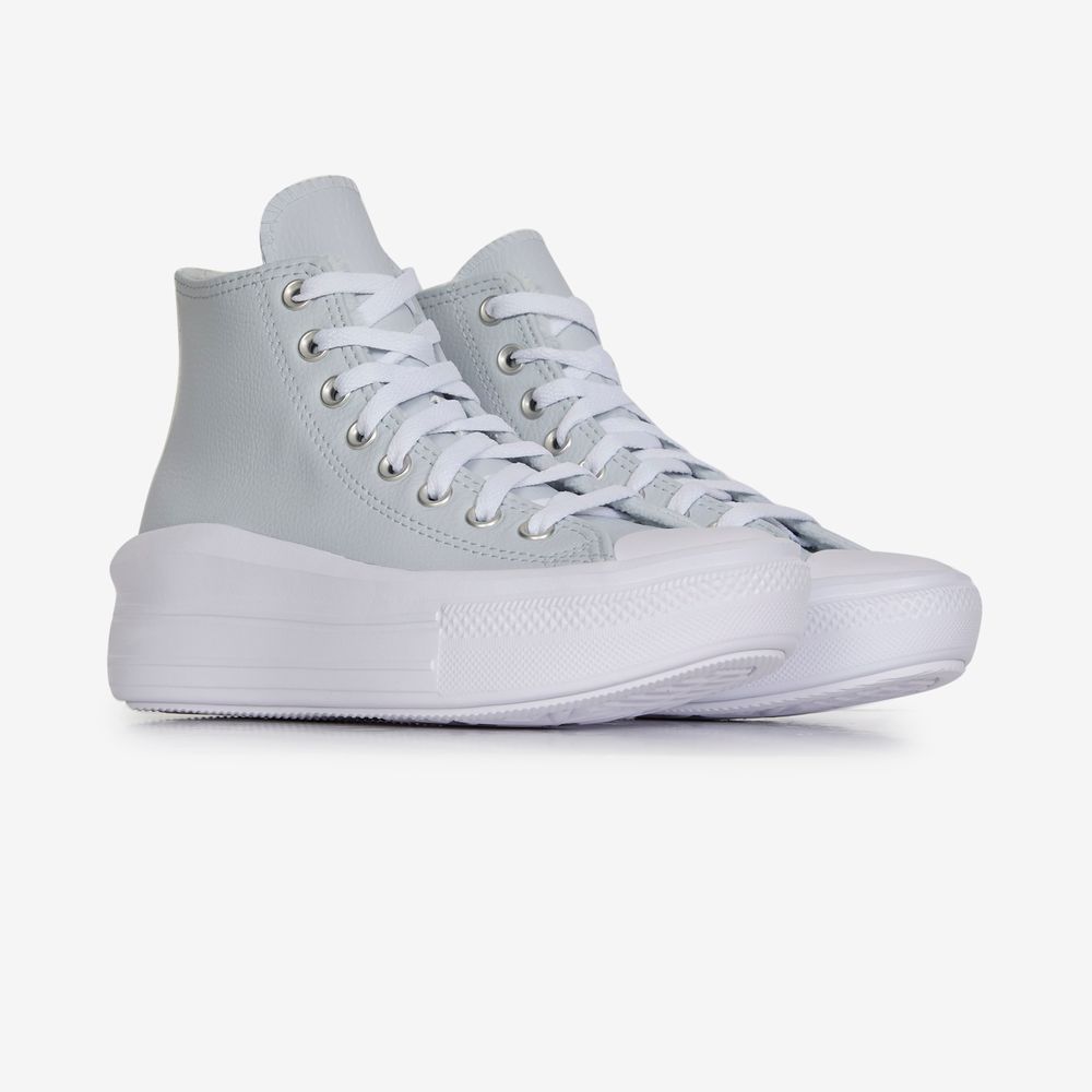 Converse Chuck Taylor All Star Move Hi Cozy - Bleu/blanc