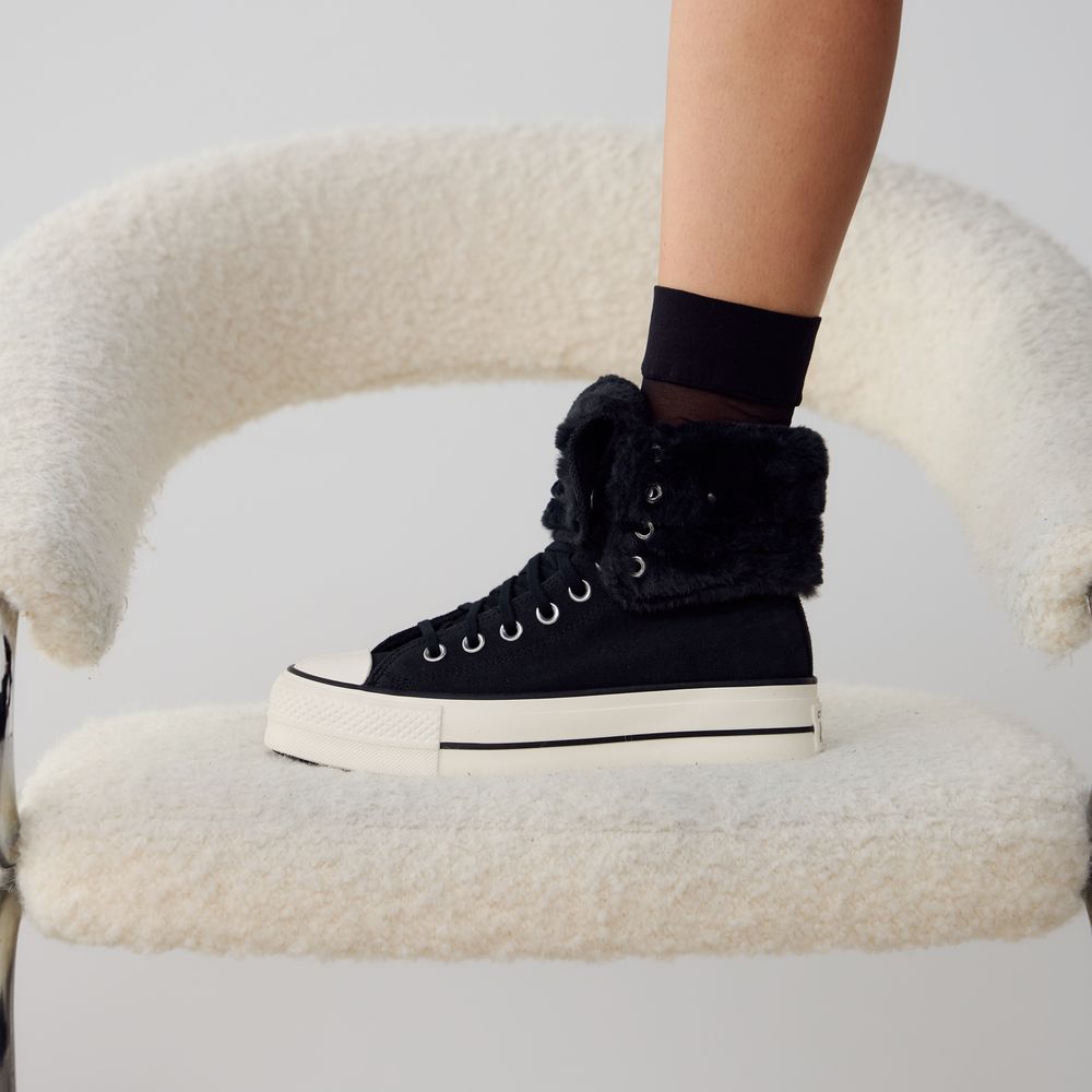 Converse Chuck Taylor Fold-Over Lift - Noir