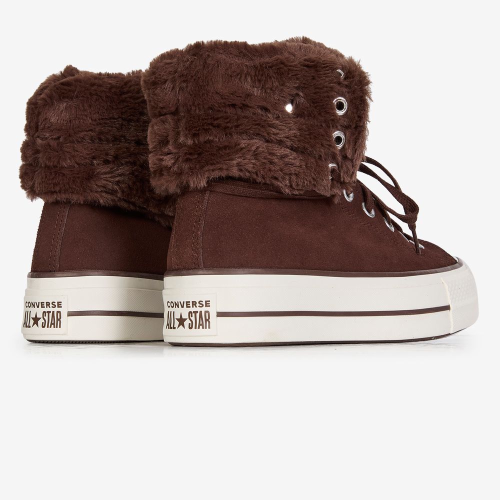 Converse Chuck Taylor Fold-Over Lift - Marron