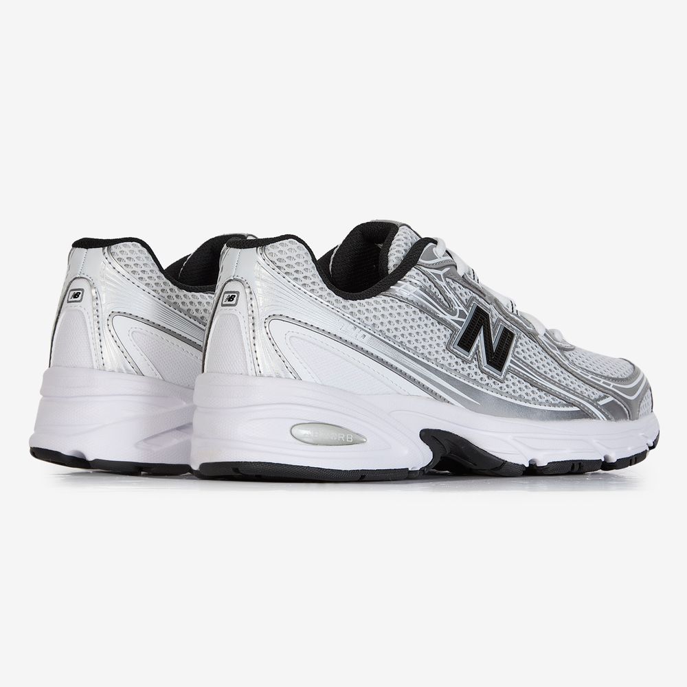 New Balance 740 - Blanc/noir/argent