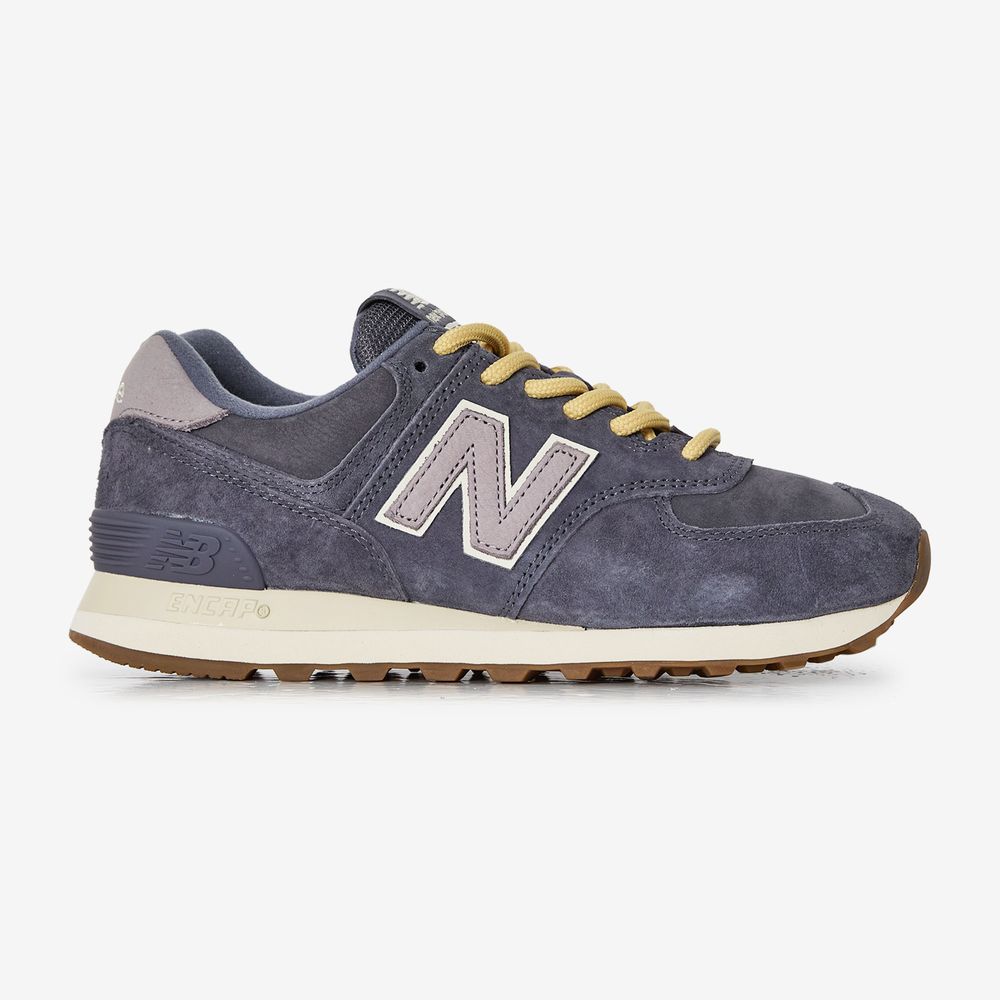 New Balance 574 - Gris/jaune
