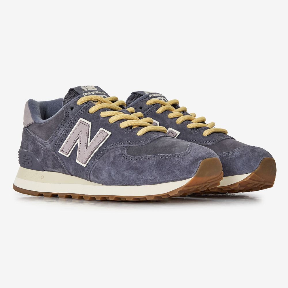 New Balance 574 - Gris/jaune