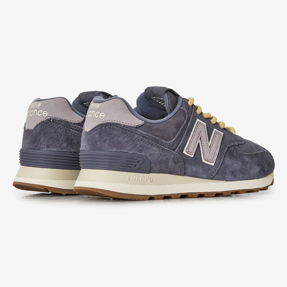 New Balance 574 - Gris/jaune