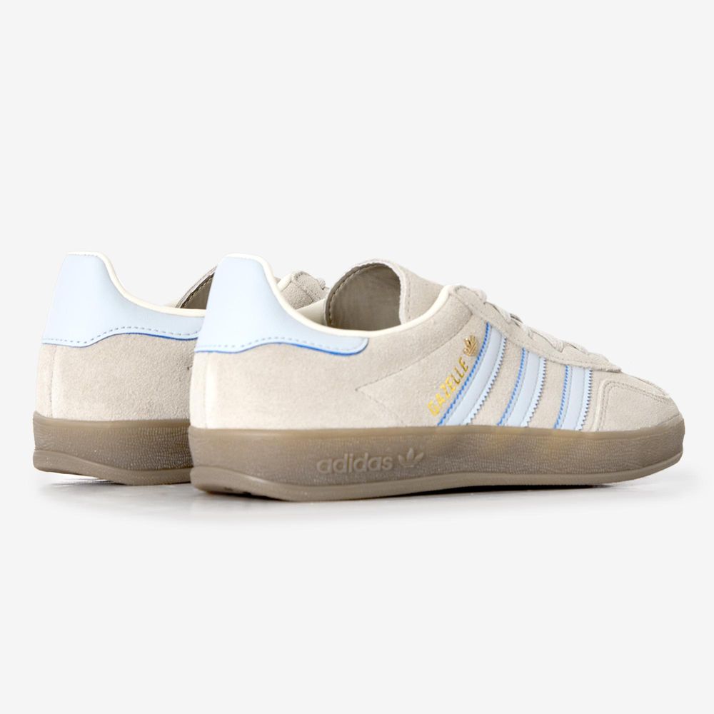 Adidas Originals Gazelle Indoor - Beige/bleu