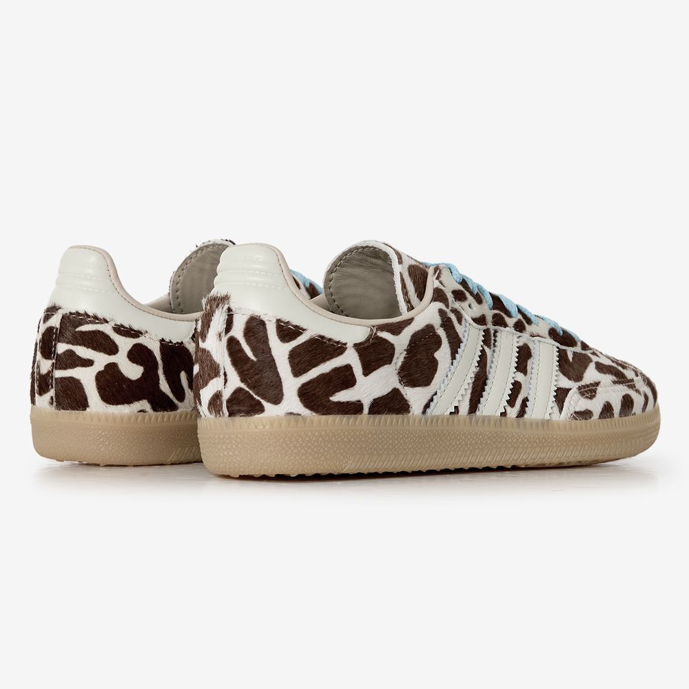 Adidas Originals Samba OG Girafe Pony Hair - Marron/blanc