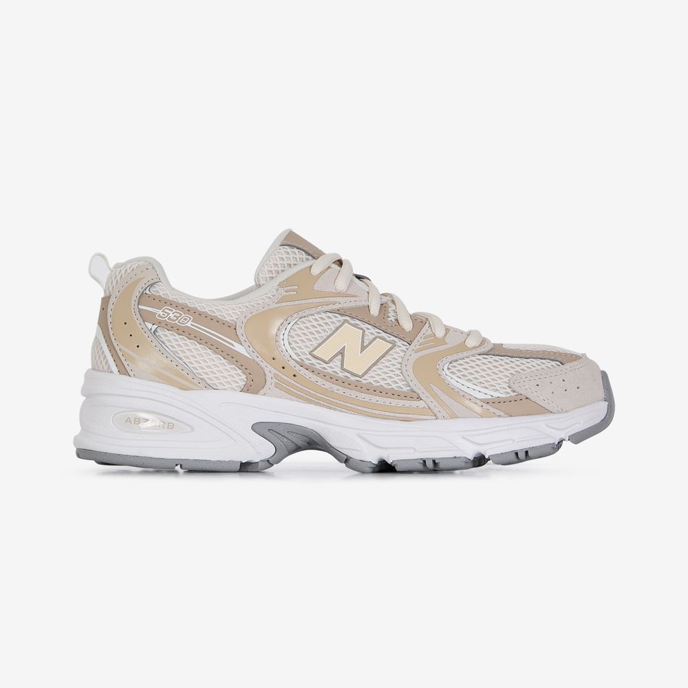 New Balance 530 Suede - Beige/blanc