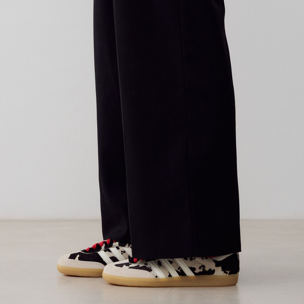 Adidas Originals Samba OG Cow Pony Hair - Marron/rouge