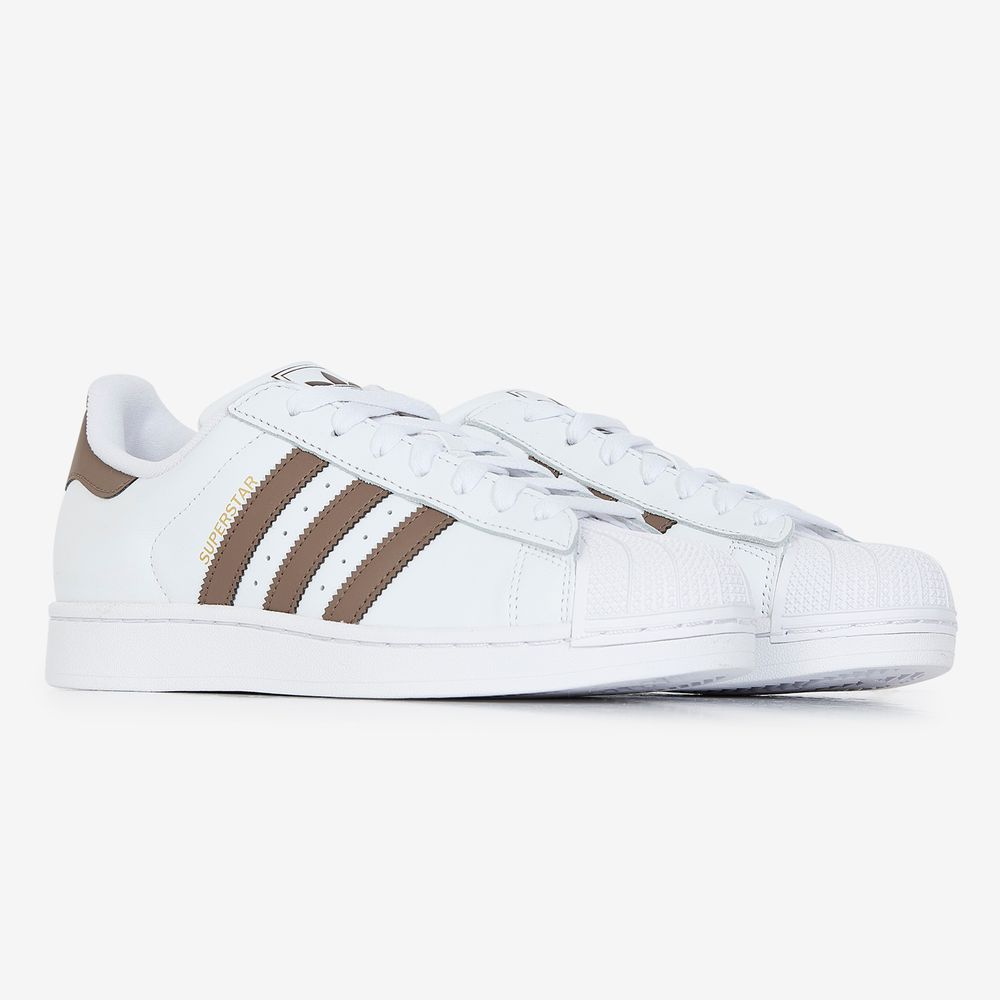 Adidas Originals Superstar - Blanc/marron